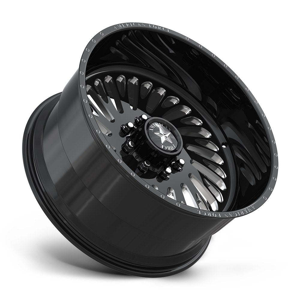 American Force IMPERIAL SS 22X12 8X180 -40 G-BLK-MCH R