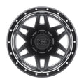 XD Machete Drw 17X6.5 8X200 -155 S-Blk (Dr)