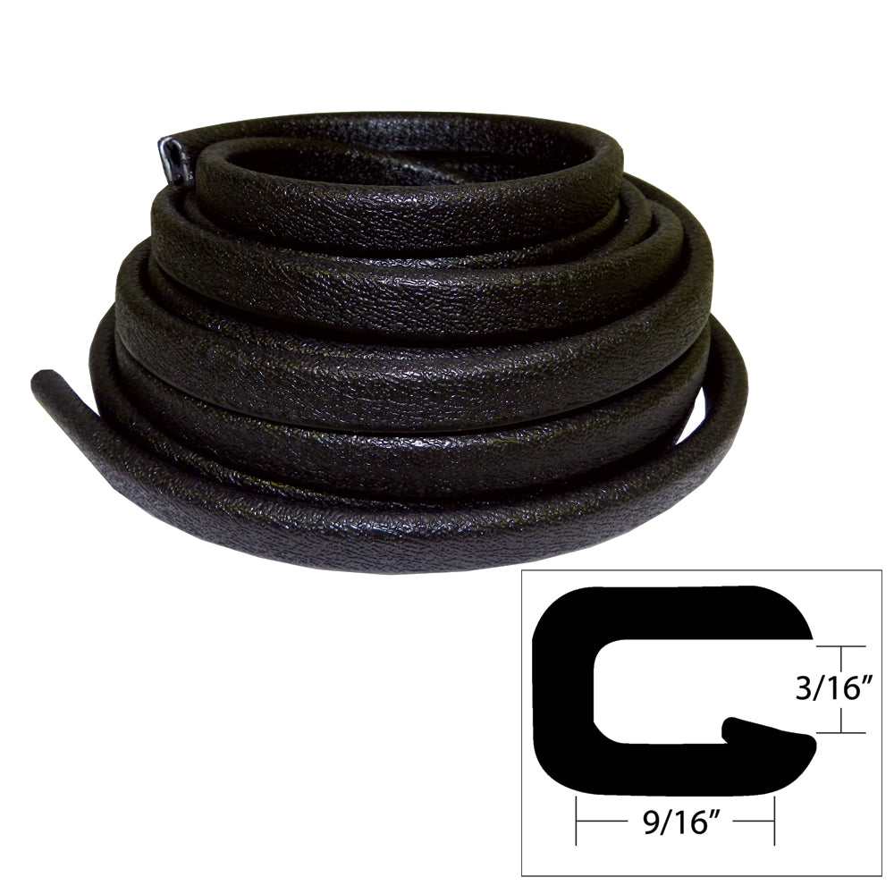 Taco Flexible Vinyl Trim - 5/32" Opening X W X