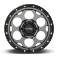 KMC KM541 17X8.5 5X5.0 S-Gry Blk-LP 18MM