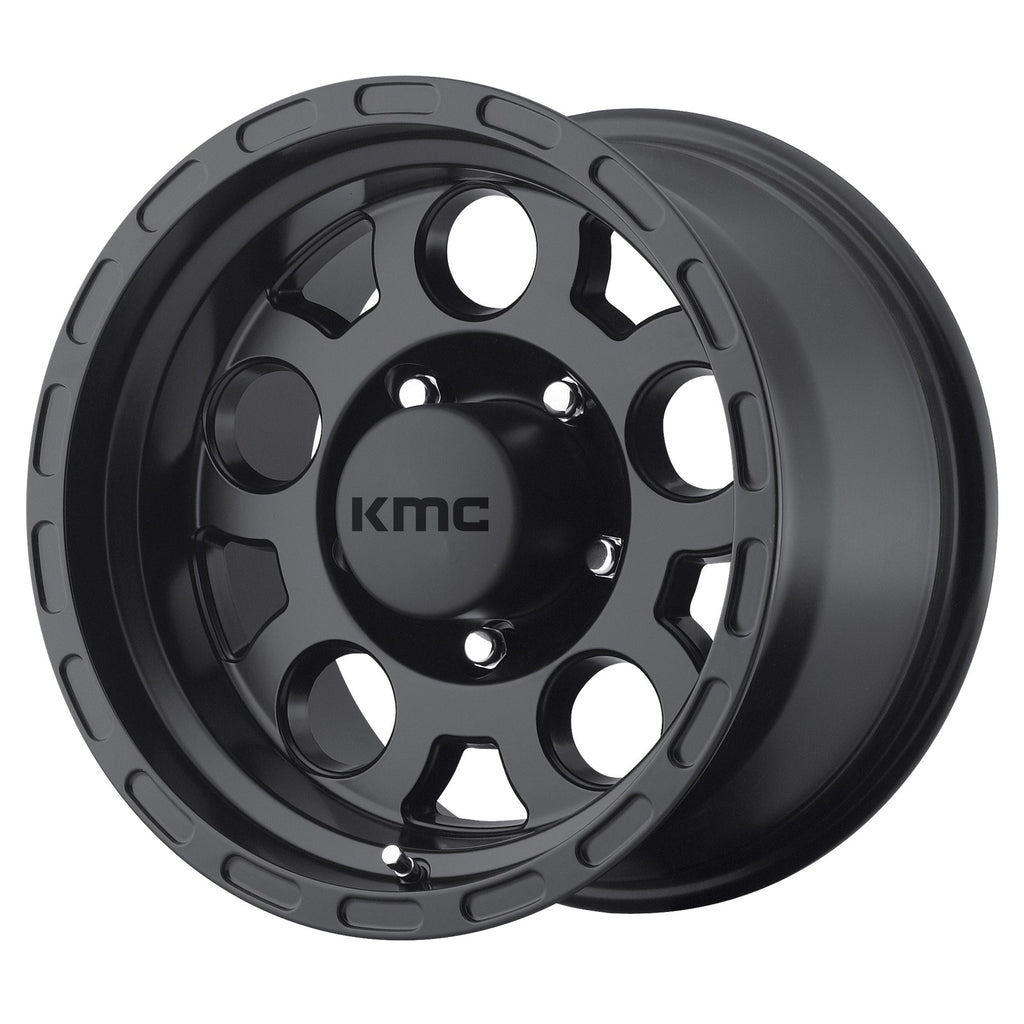 KMC KM522 Enduro 17X9 5X5 M-Blk -6MM