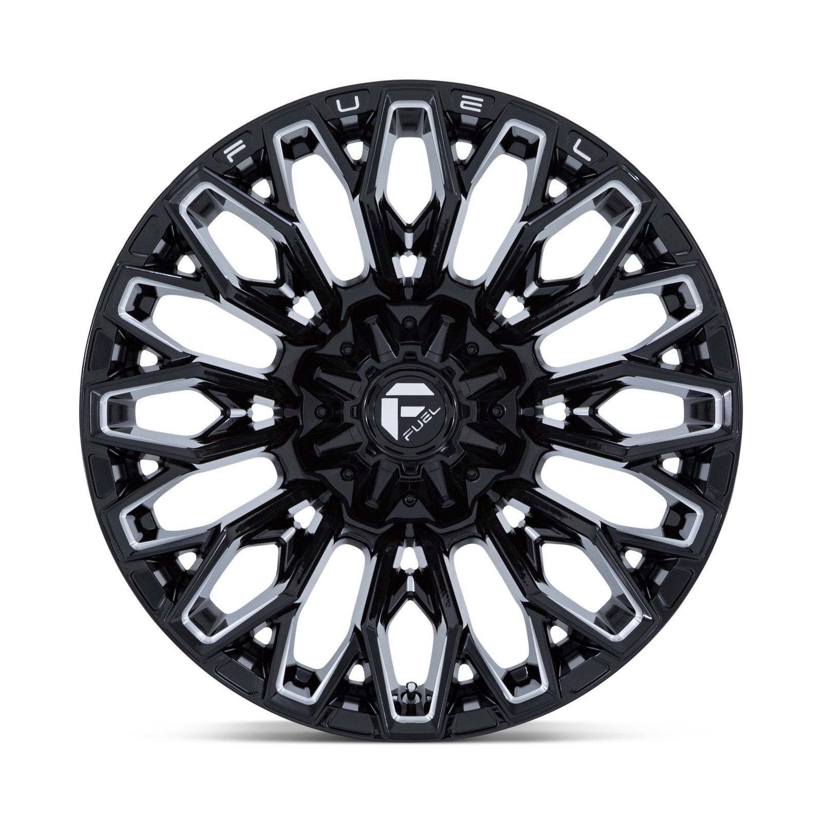 Fuel 1PC Strike 22X10 8X6.5 125 -18 G-Blk Mill
