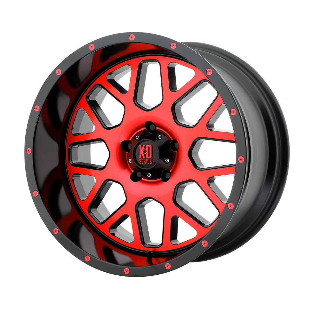 XD820 20X12 5X5.0 Satin Black -44MM