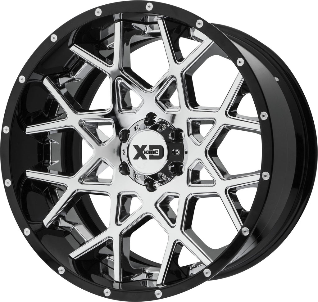 XD203 22X10 6X135 G-Blk/G-Blk/Mill -18MM
