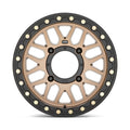 KMC Powersports GRENADE UTV BL 15X7 4X137 S-BRONZE 10MM