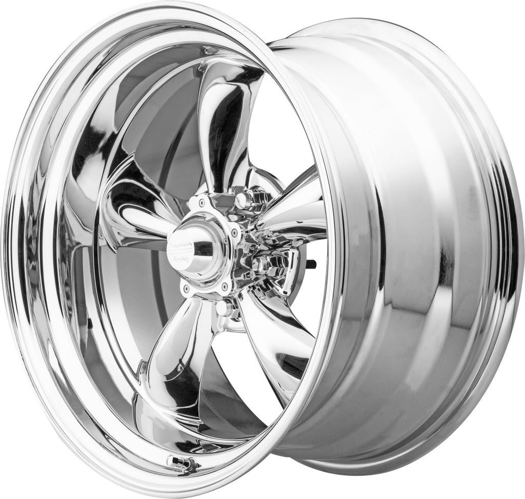 American Racing Vintage VN615 18X9 5X4.5 CHROME 5.00BS