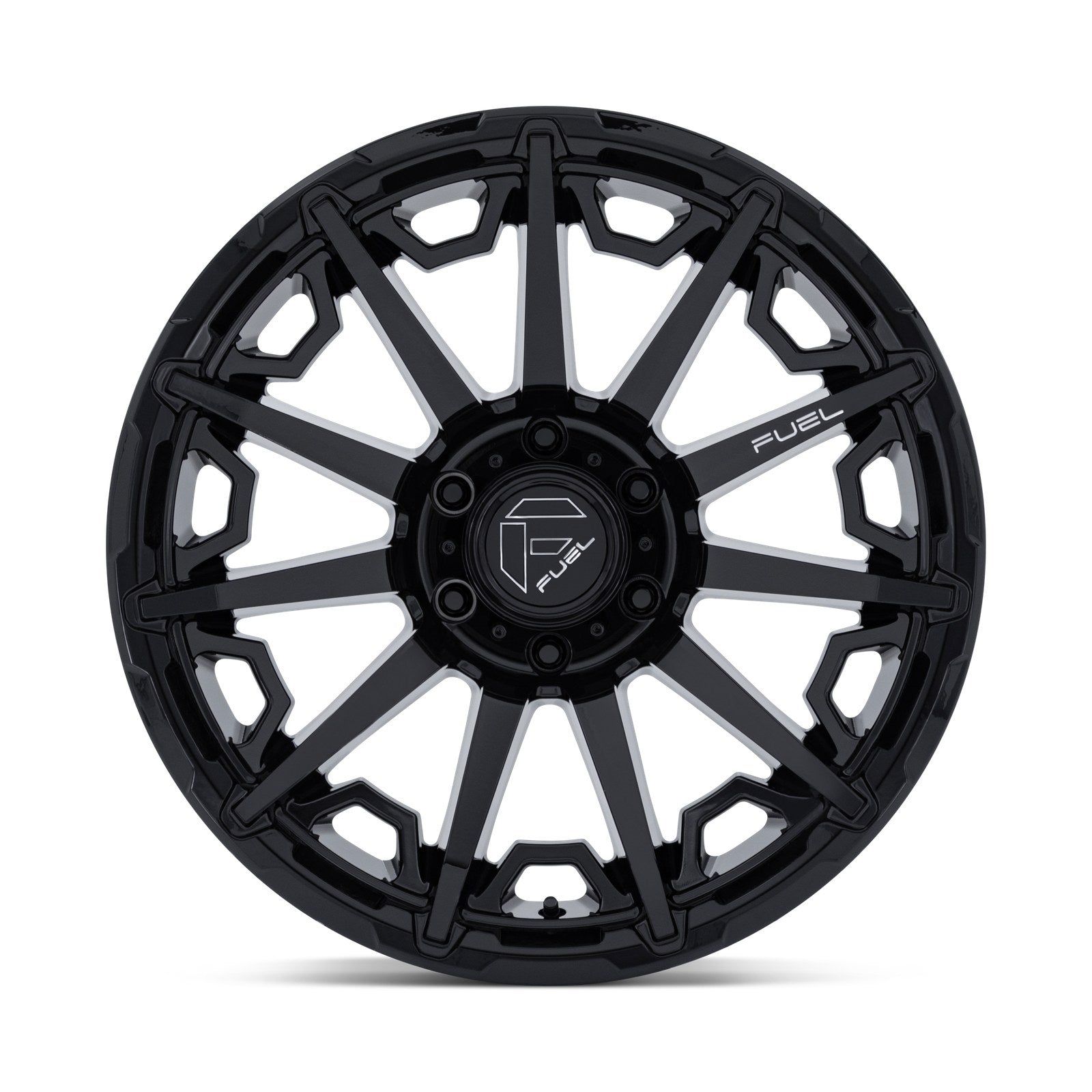 Fuel 1PC GRIP 22X9 6X5.5 106 +1 G-BLK