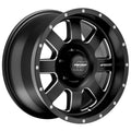 Pro Comp Alloys TRILOGY RACE 17X9 5X5 71 -6 S-BLK MILL