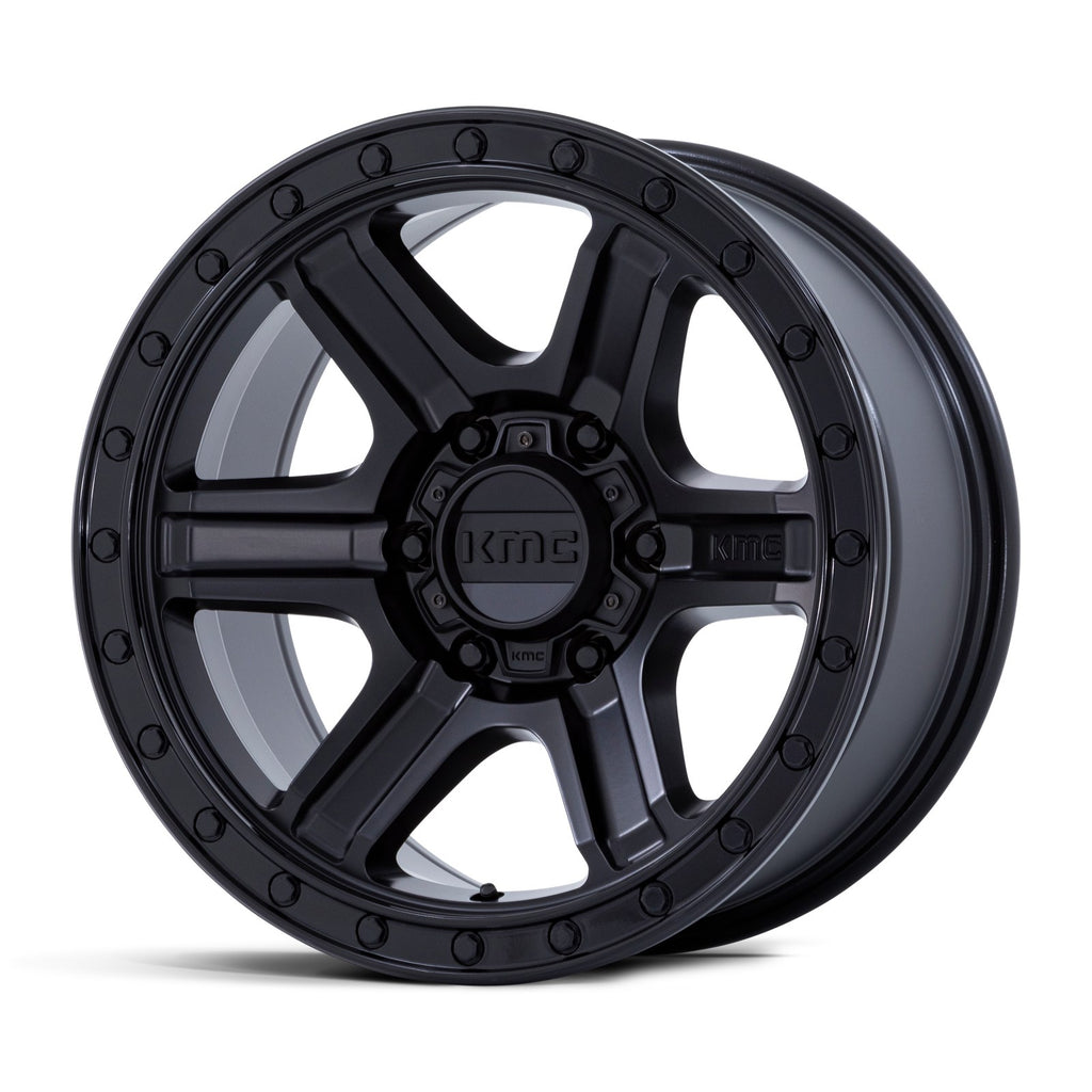 KMC Outrun 18X9 5X5 71 +18 Mach Gblk-LP