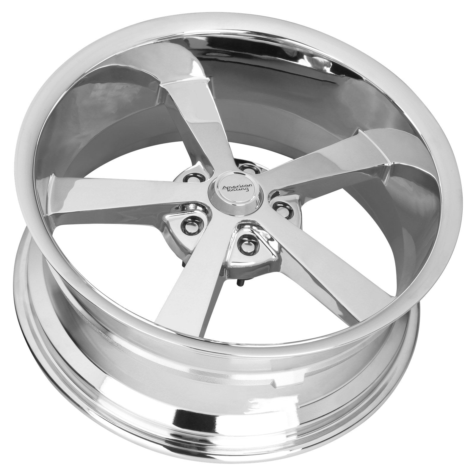 American Racing Vintage VN508 17X8 5X4.75 CHROME 0MM
