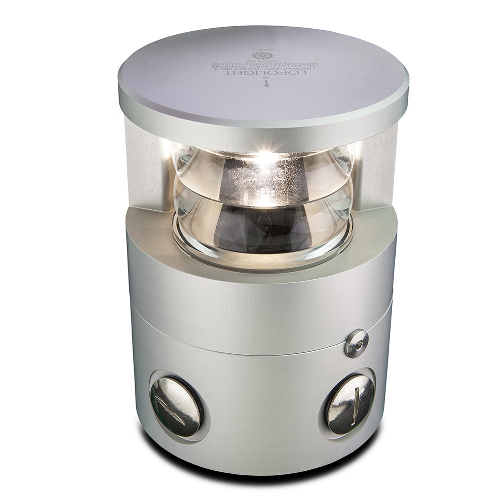 Lopolight Series - Double Stacked Masthead Light - 5nm - Horizontal Mount Housing