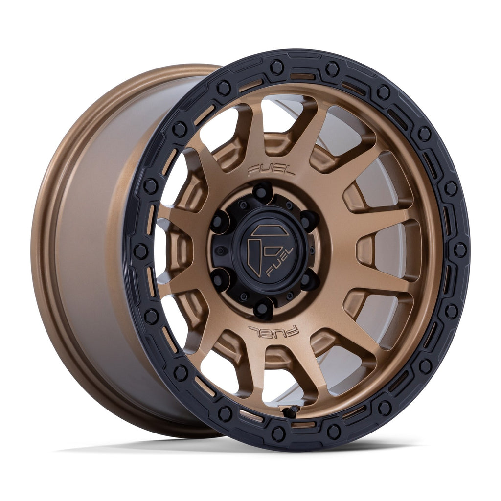 Fuel 1PC Fortress 18X9 6X5.5 106 +1 M-Brz Gblk