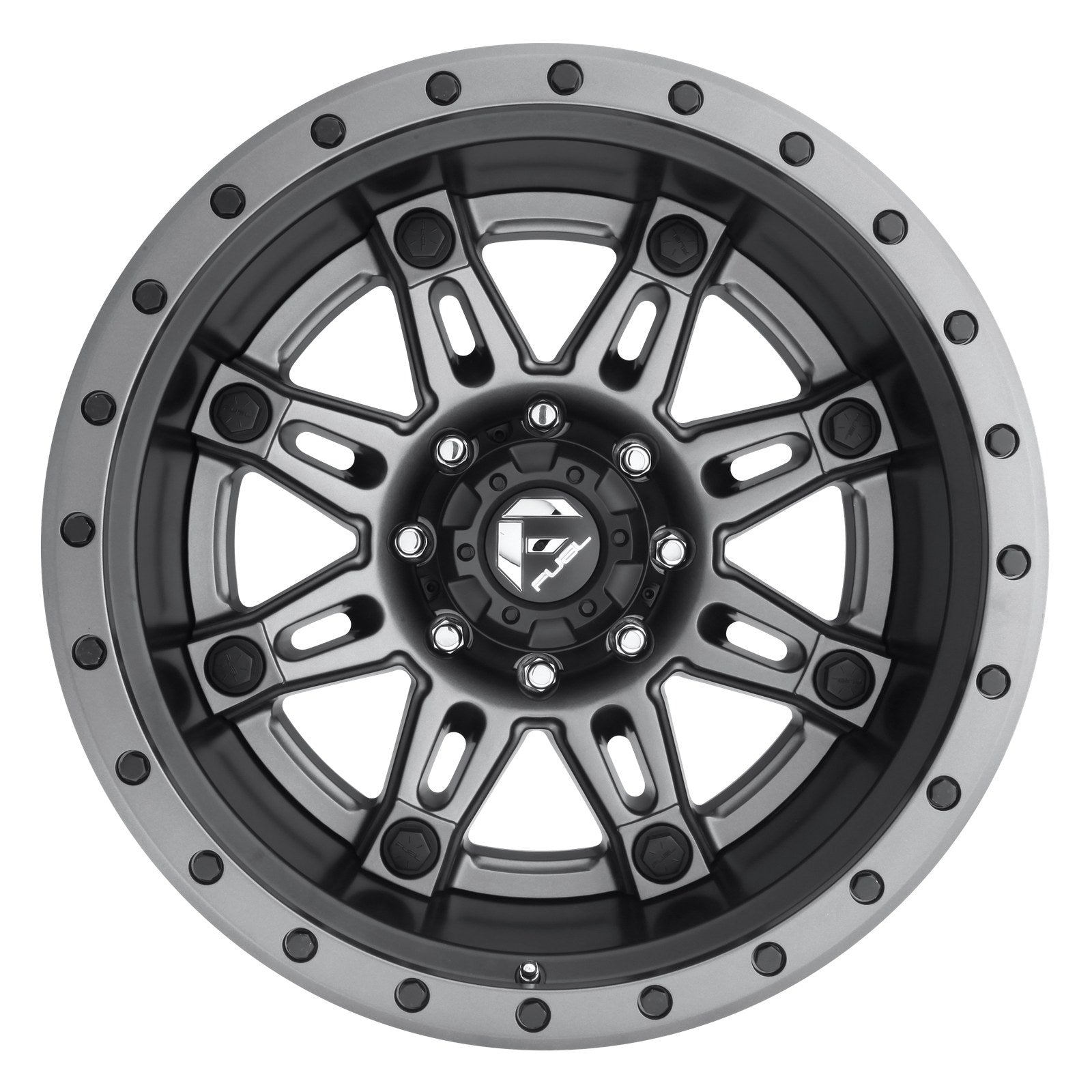 Fuel 1PC HOSTAGE 22X8.25 8X6.5 GD 121.7 -237MM