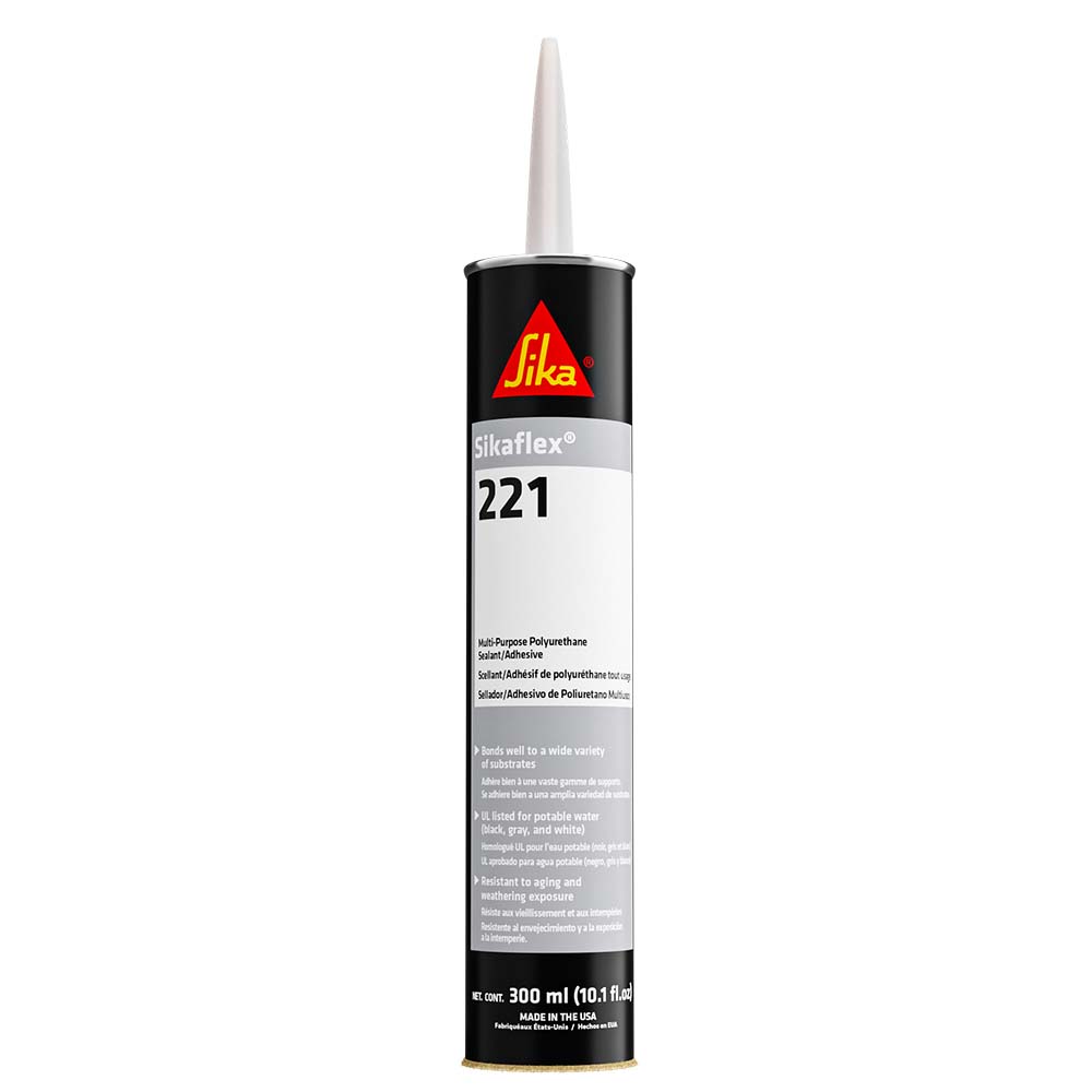 Sika Sikaflex&reg; 221 Multi-purpose Polyurethane Sealant/adhesive - (300ml) Cartridge