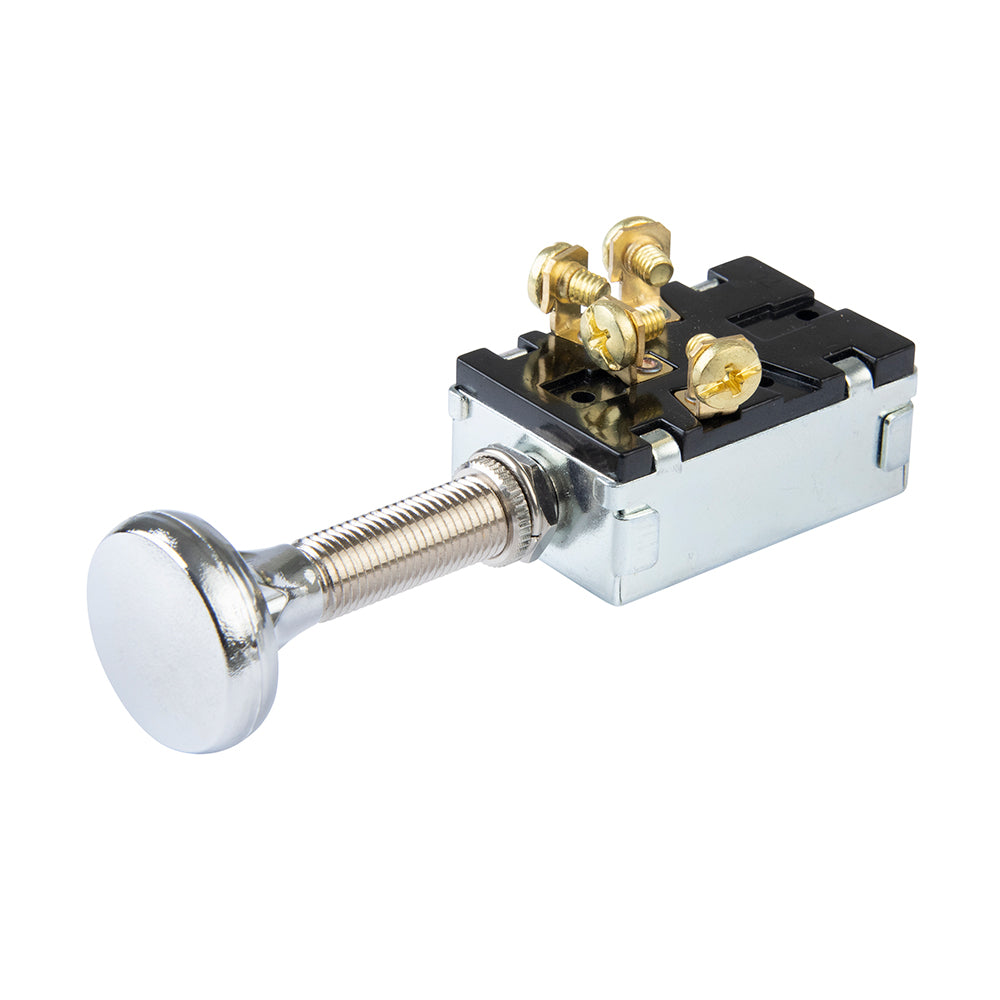 BEP 3-Position SPDT Push-Pull Switch - OFF/ON1 &amp; 2/ON1 &amp; 3