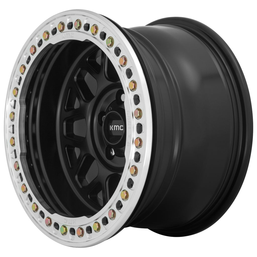 KMC Grenade Crawl Bl 17X9 6X5.5 S-Blk -38