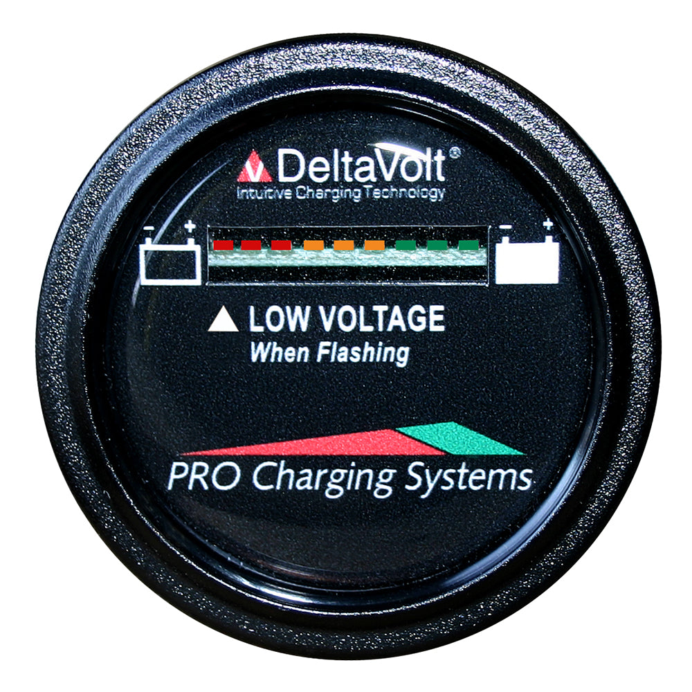 Dual Pro Battery Fuel Gauge - DeltaView&reg; Link Compatible - 36V System (3-12V Batteries, 6-6V Batteries)