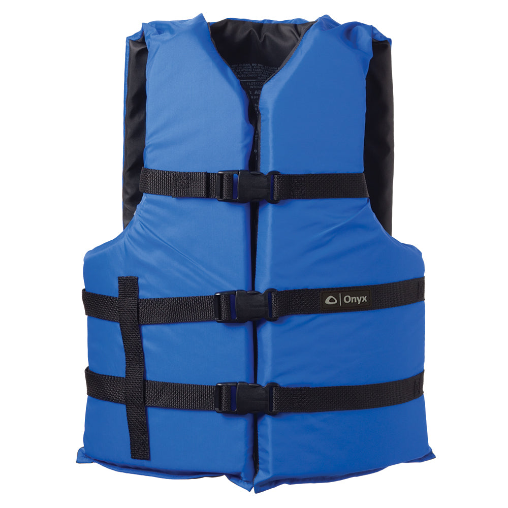 Onyx Nylon General Purpose Life Jacket - Adult Oversize