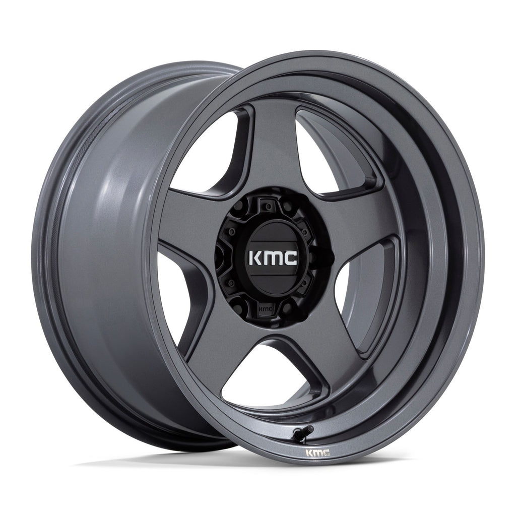 KMC Lobo 17X8.5 5X5.0 71 M-Anth -10