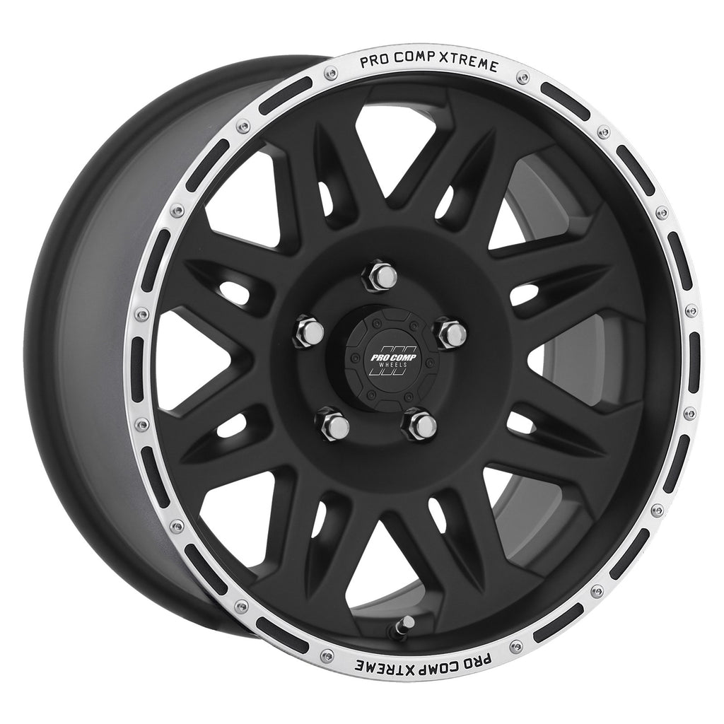 Pro Comp Alloys TORQ 17X9 5X5 83 -6 F-BLK MACH