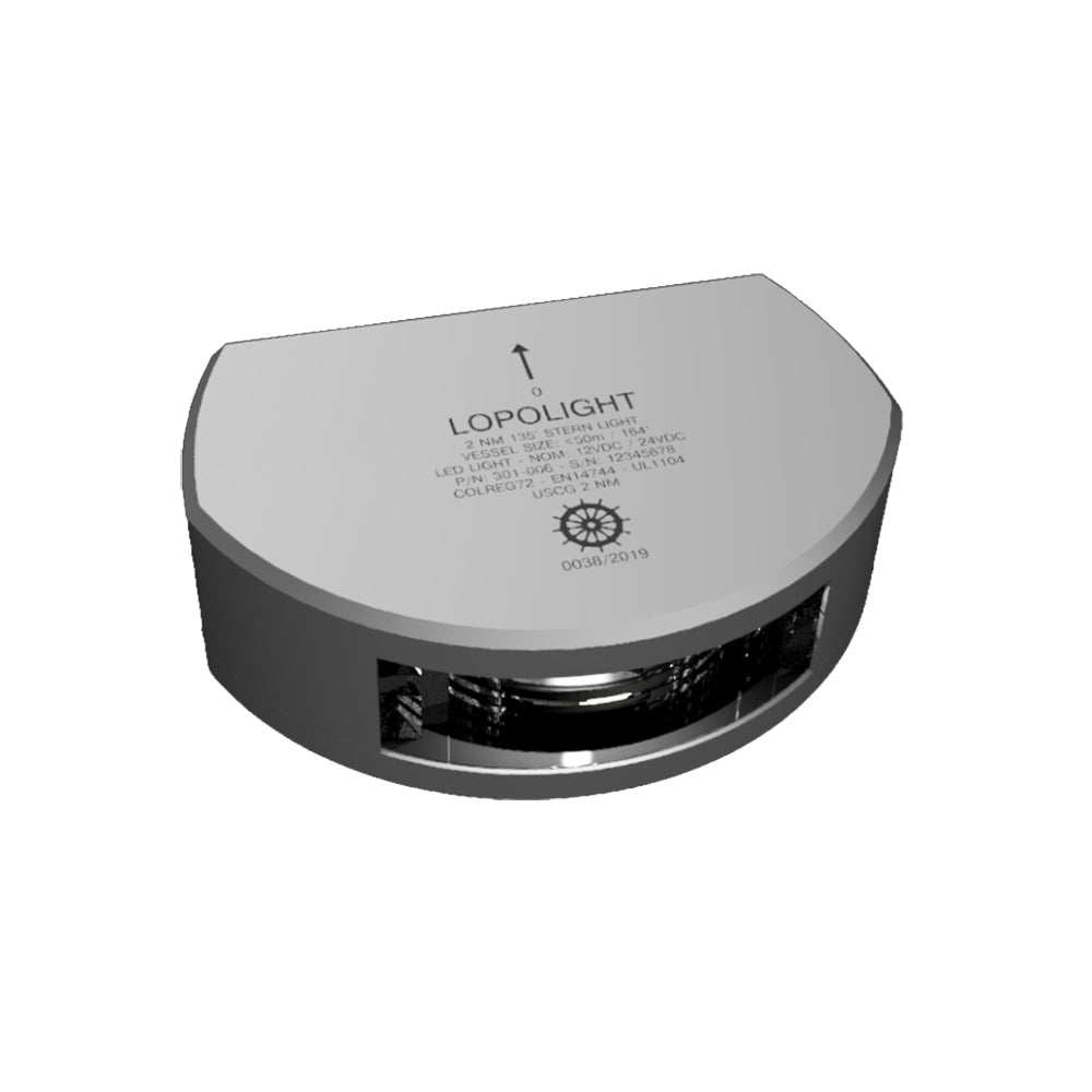 Lopolight Series - Stern Light - 2nm - Vertical Mount Housing