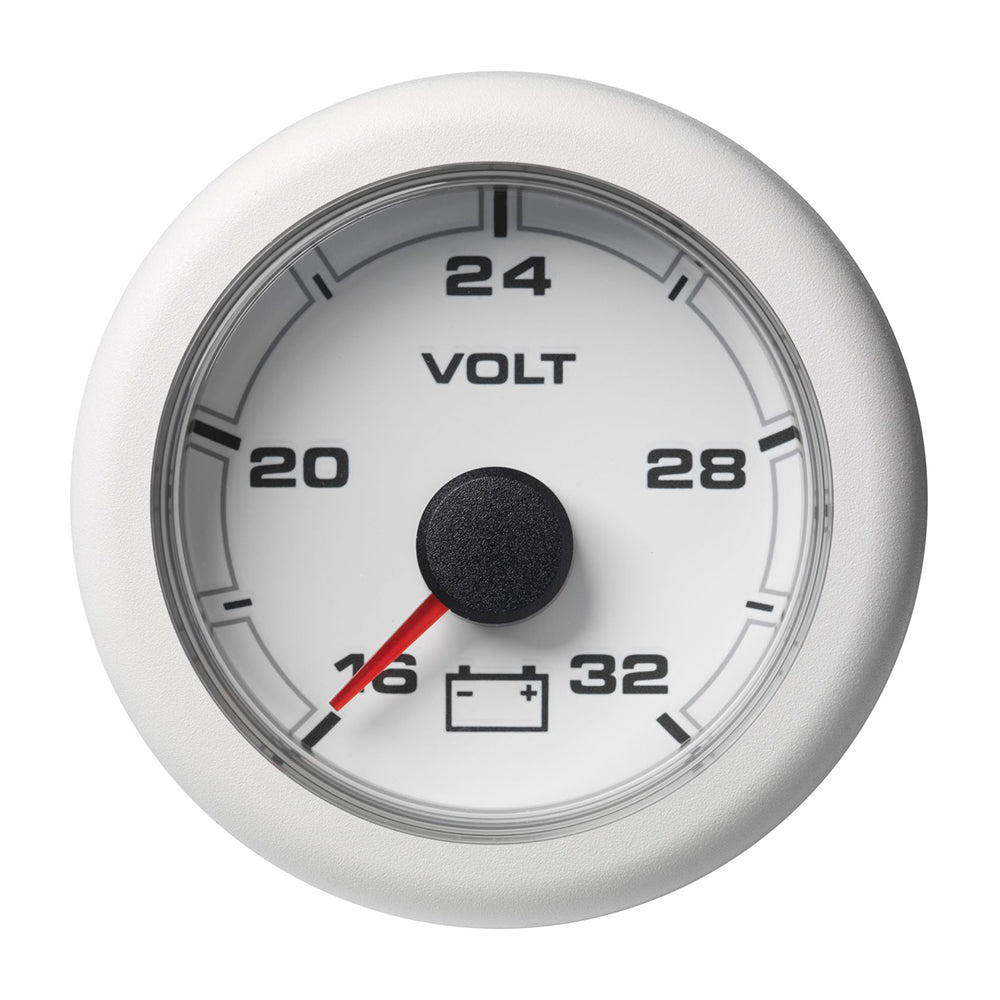 Veratron ( /16") Oceanlink Battery Voltage Gauge - 16 to - Dial &amp; Bezel
