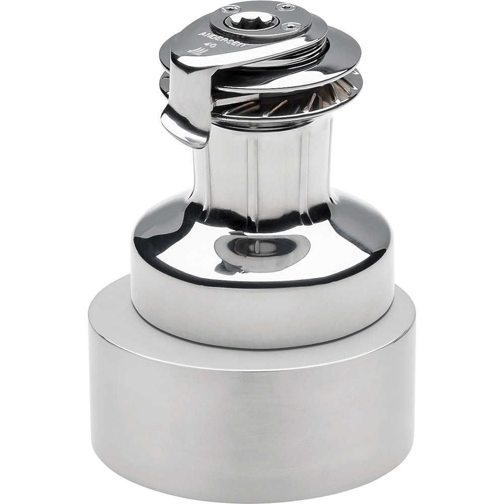 Andersen 40st Compact Above Deck Electric Fs Winch Variable Speed