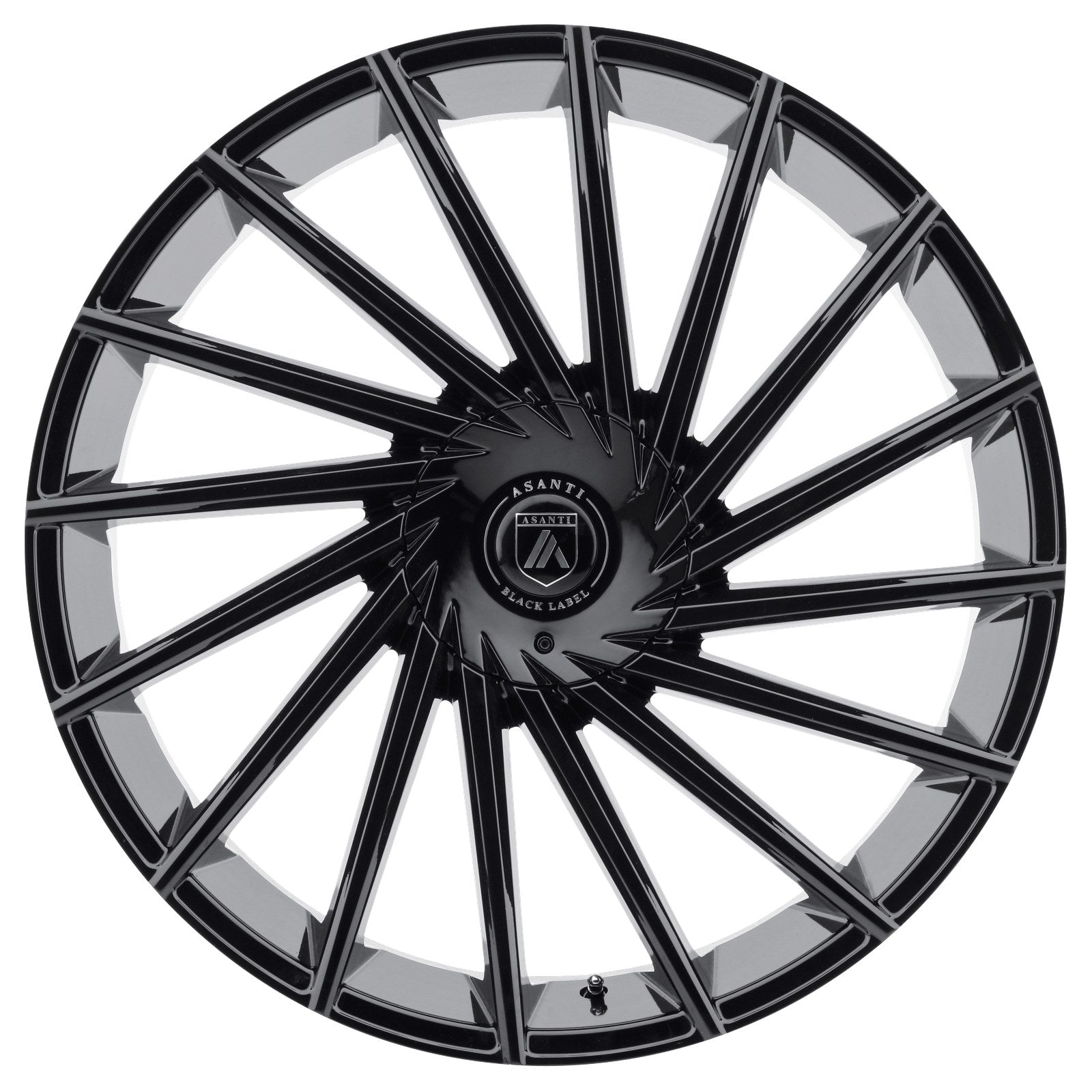 Asanti Black AB018 22X9 5X115 CHROME +15MM