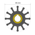 Albin Group Premium Impeller Kit 65 X 15.8 X - 12 Blade - Key Insert