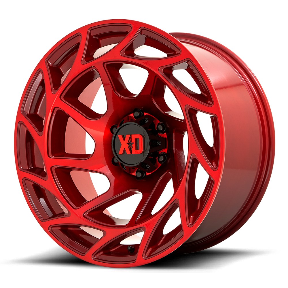 XD860 22X12 5X5.0 Gl-Red -44MM