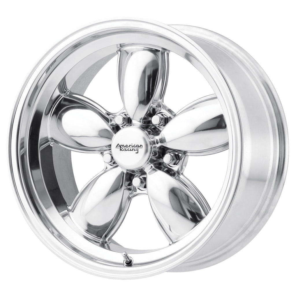 American Racing Vintage VN504 CAP SNAP IN POLISHED