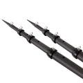 Tigress Xd 3k Carbon Fiber Telescoping Outrigger Poles - 21' - Matte /