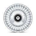 Asanti Black TIARA 20X9 5X4.25/112 72 +45 CHROME
