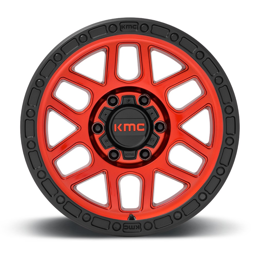 KMC KM544 17X9 6X5.5 S-Blk Gb LP -12MM