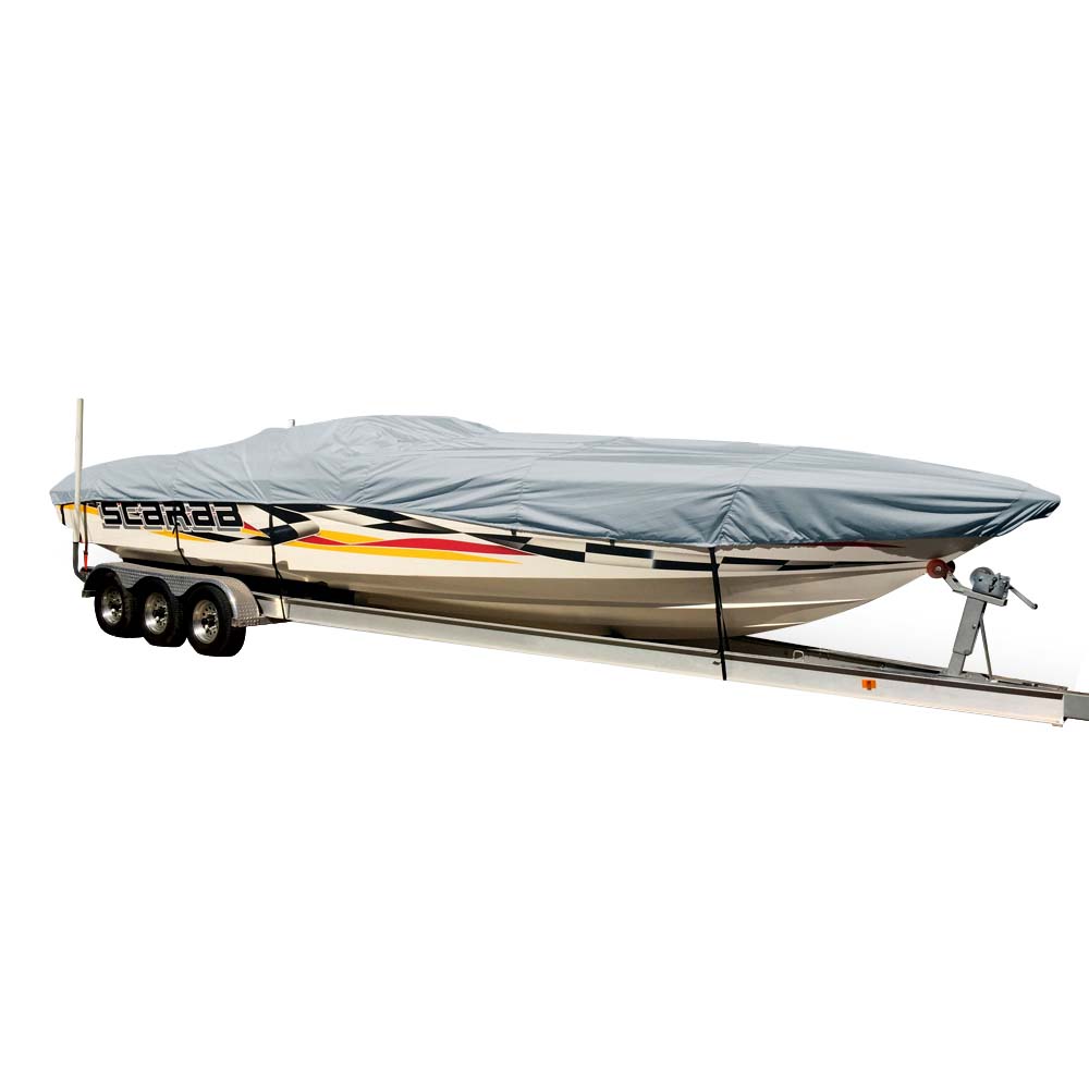 Carver Sun-DURA&reg; Styled-to-Fit Boat Cover f/24.5' Performance Style Boats - Grey