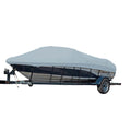 Carver Sun-DURA&reg; Styled-to-Fit Boat Cover f/18.5' Sterndrive V-Hull Runabout Boats (Including Eurostyle) w/Windshield &amp; Hand/Bow Rails - Grey