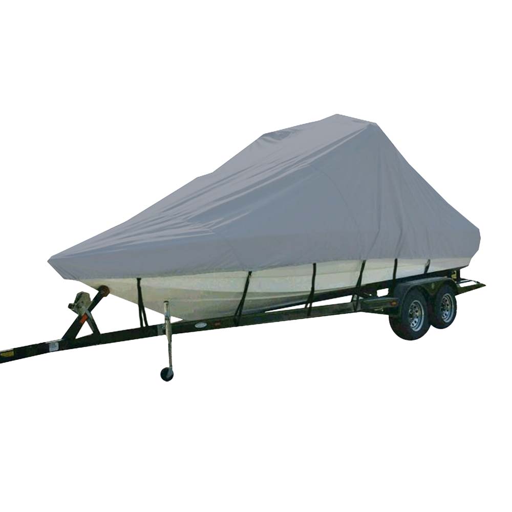 Carver Sun-DURA&reg; Specialty Boat Cover f/21.5' Inboard Tournament Ski Boats w/Tower &amp; Swim Platform - Grey