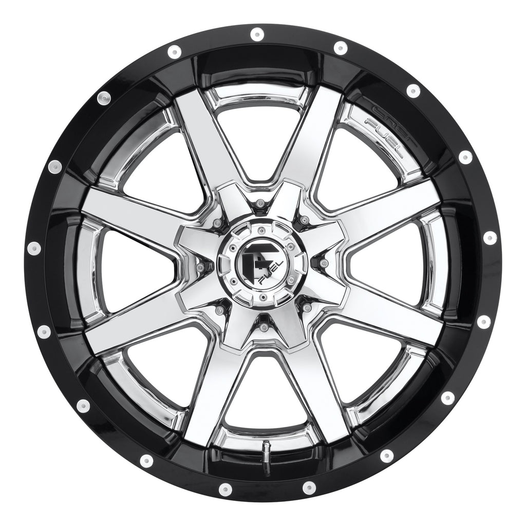 Fuel 1PC Maverick 24X8.25 8X6.5 125 Pgb FR +131