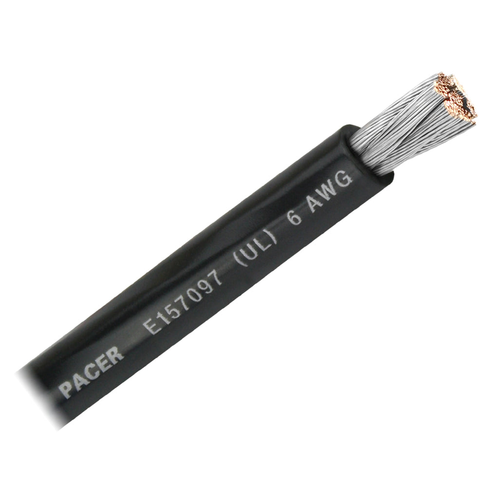 Pacer 6 AWG Battery Cable - Sold By the Foot