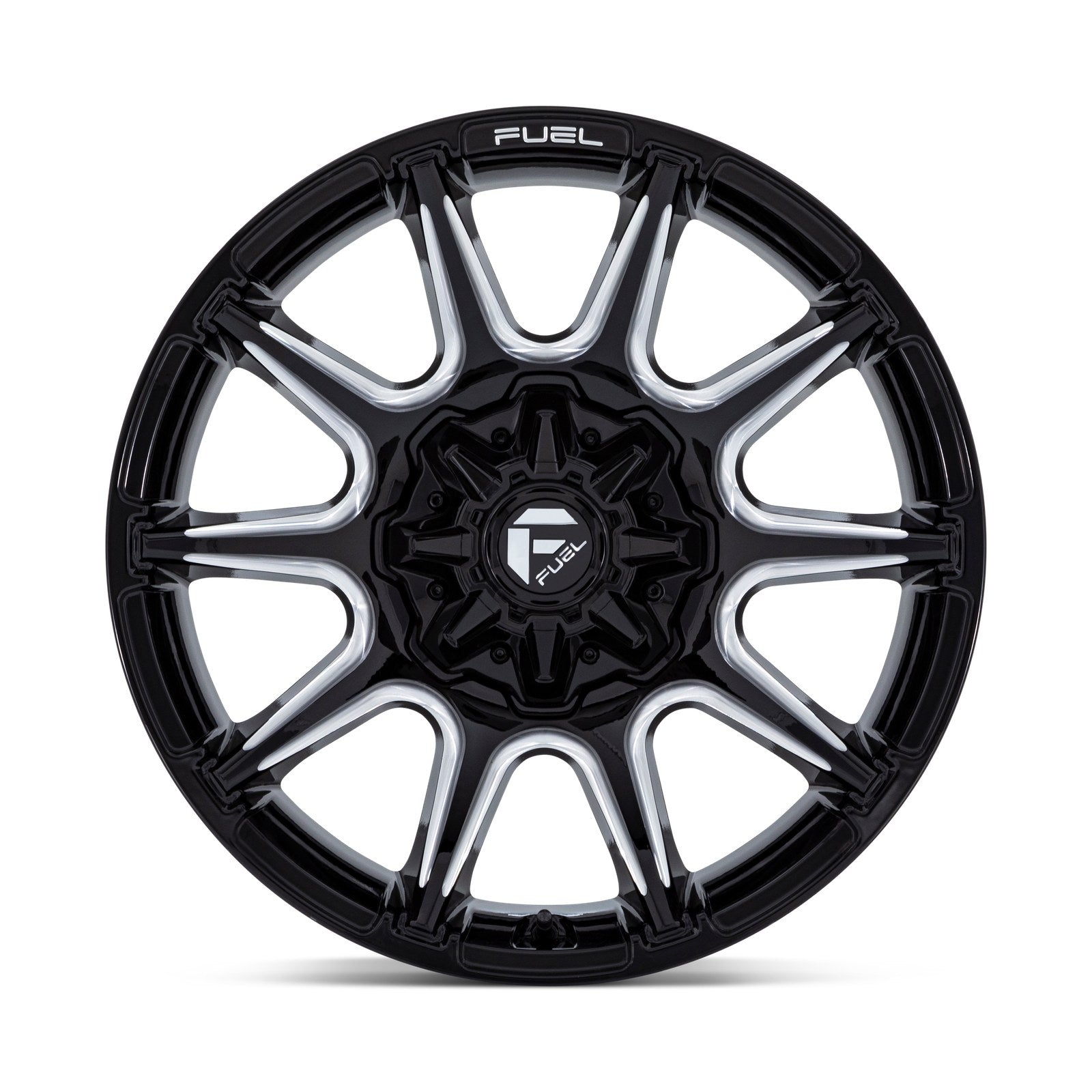Fuel 1PC Super C 22X10 8X170 125 -18 G-Blk Mill