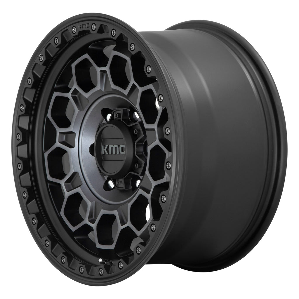KMC KM545 17X8 6X5.5 S-Blk Gtcc 20MM