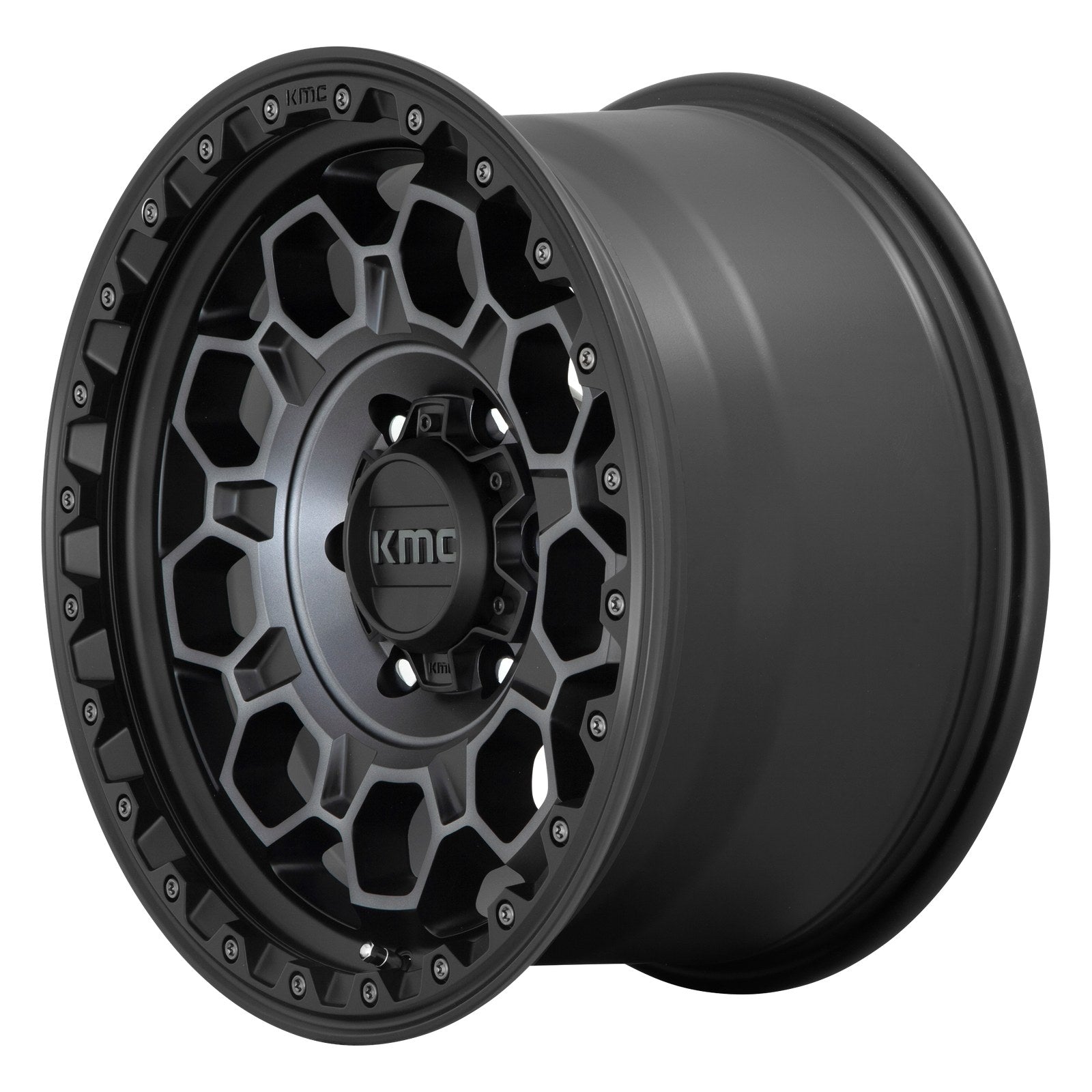 KMC KM545 17X8 6X5.5 S-Blk Gtcc 20MM