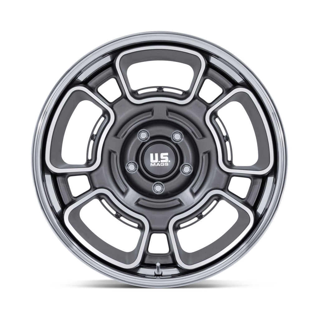 Us Mag 1PC Flagstaff 22X9 5X5 78 +15 Chrome