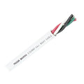 Pacer Round 4 Conductor Cable - 250' - 10/4 AWG - Black, Green, Red &amp; White