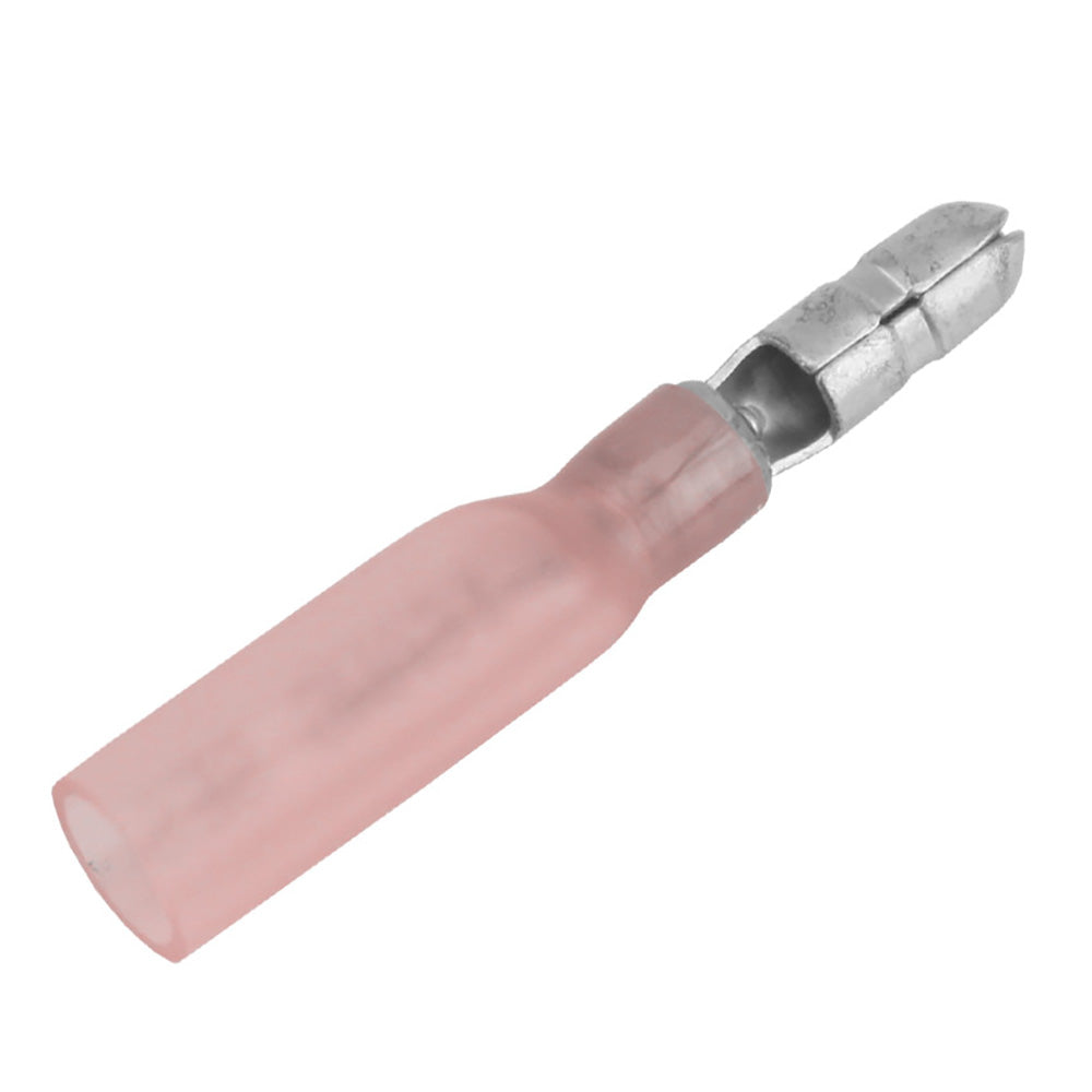 Pacer AWG Heat Shrink Male Bullet Terminal - 100 Pack