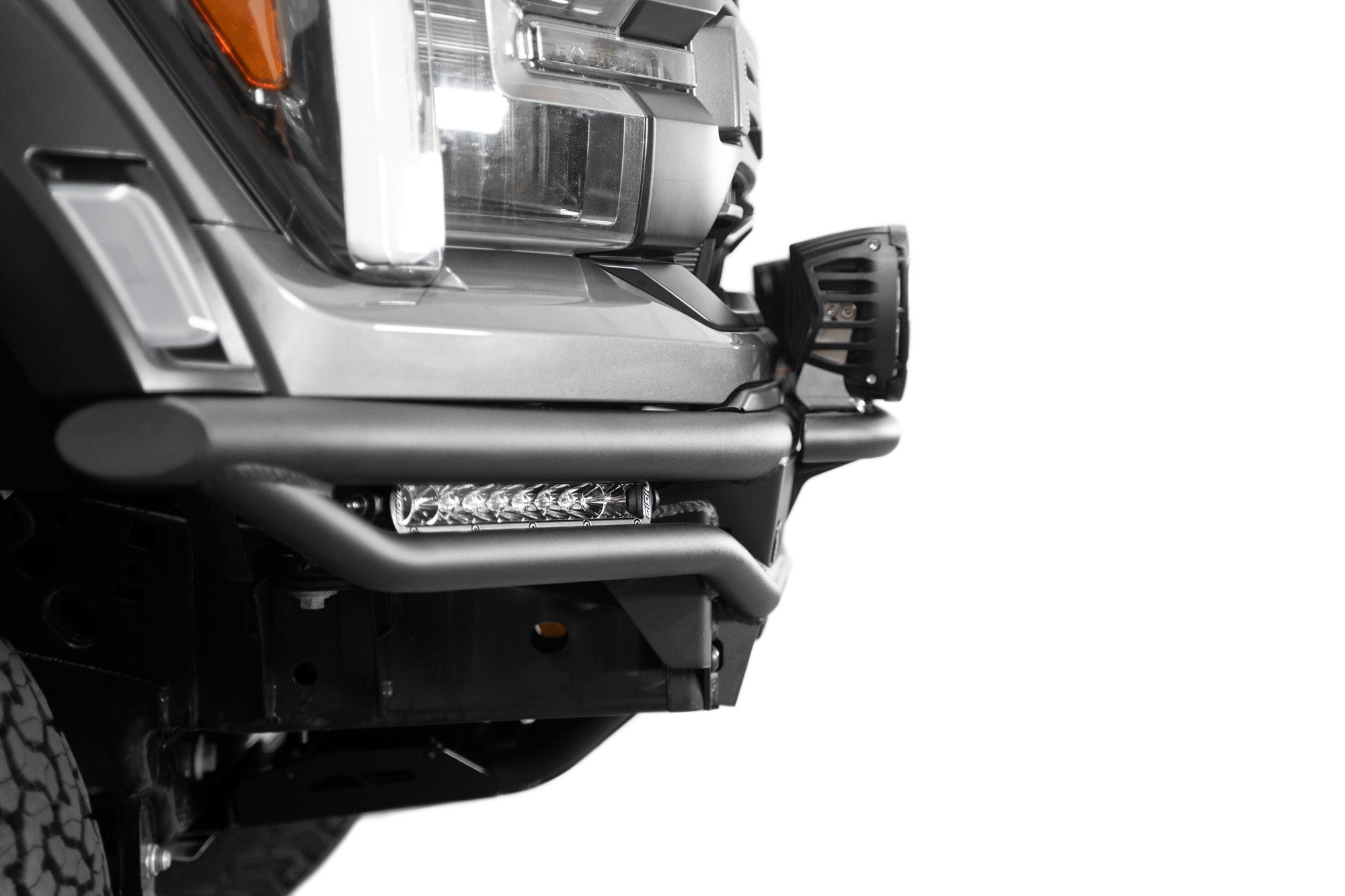 2021+ Ford F-150 Raptor Race Series Front Bumper Light Hoop