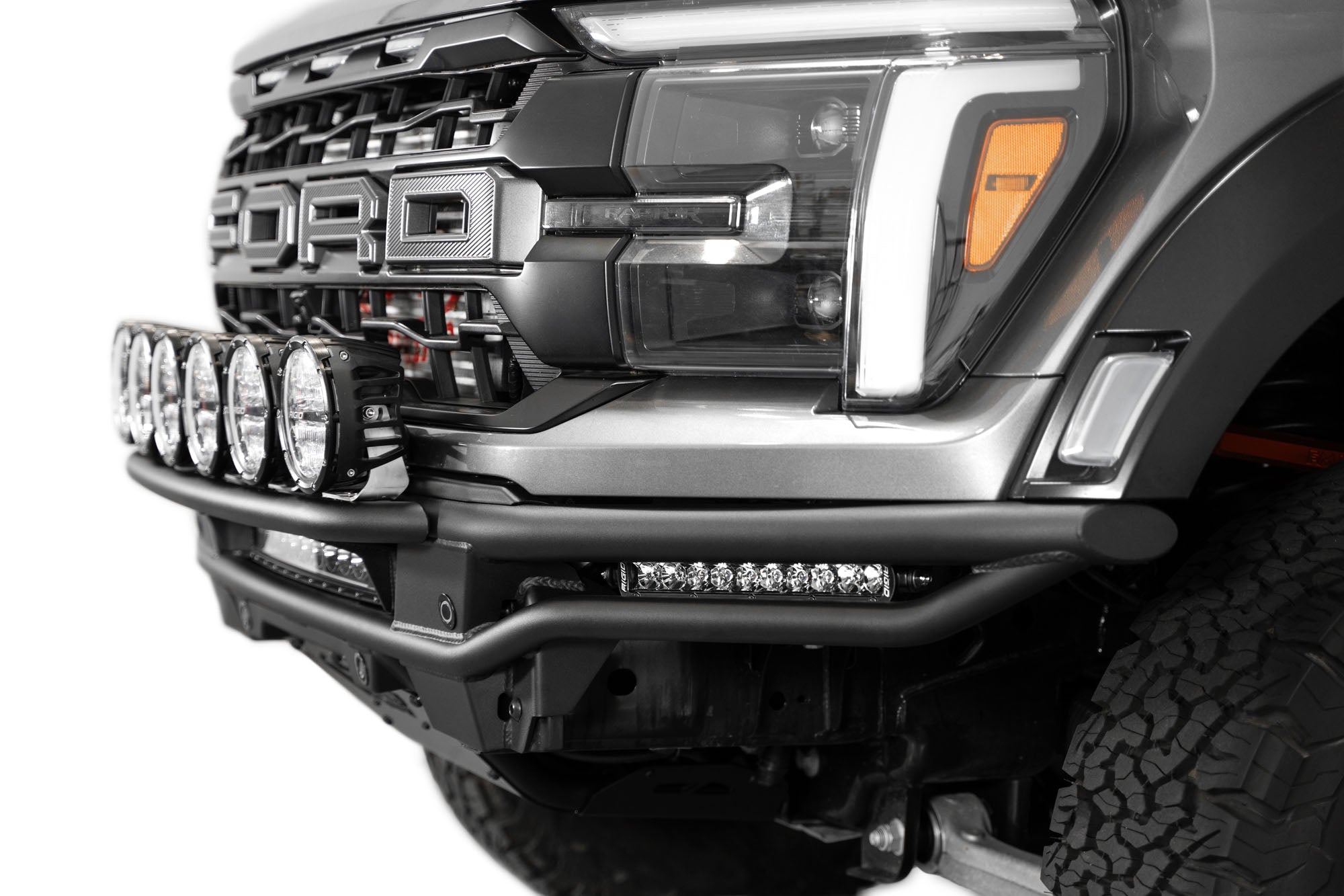 2021+ Ford F-150 Raptor Race Series Front Bumper Light Hoop