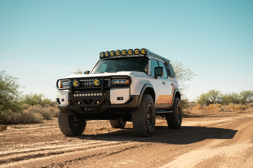 2024 Toyota Land Cruiser KC Light Mount for Rago Roof Rack
