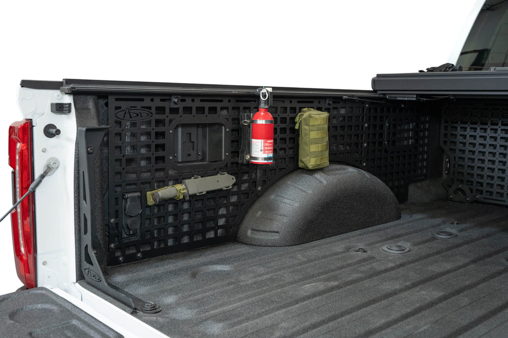 2023 Ford Super Duty Bed Side Molle Panels Driver Full Kit