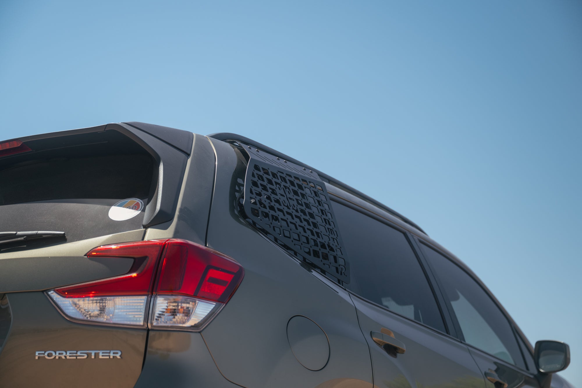2019-2024 Subaru Forester Exterior Molle Storage Panels for Factory Roof Rails